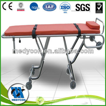 Hospital stretcher trolley for ambulance car